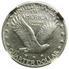 Image 2 : Standing Liberty Quarter, 1918/17-S. Key variety overdate. NGC AU details, cleaned.
