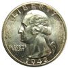 Washington Quarter, 1942-S. Better date. Ch. BU.