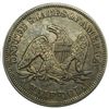 Image 2 : Seated Liberty Half Dollar, 1849. Choice EF-AU, colorful.