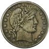 Barber Half Dollar, 1911. Toned EF.