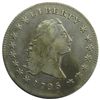 Flowing Hair Silver Dollar, 1795,B-6, BB-25, Ch.VF, lt old sc.