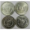 Image 2 : Four Coin Morgan Dollar Group.