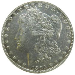 Morgan Silver Dollar, 1895-O, Semi-key date, ANACS EF45 details