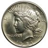 Image 1 : Peace Silver Dollar, 1921. Key date. ANACS MS62.