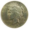 Peace Silver Dollar, 1921. Key date. ANACS MS60 details.