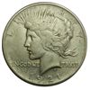 Image 1 : Peace Silver Dollar, 1921, Key date. Toned VF, lt rb,cpl small mks.