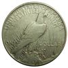 Image 2 : Peace Silver Dollar, 1921, Key date. Toned VF, lt rb,cpl small mks.