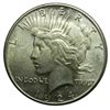 Peace Silver Dollar, 1924-S. Ltly toned lustrous Unc.