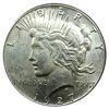 Image 1 : Peace Silver Dollar, 1927, frosty lustrous Unc+/Choice Unc.