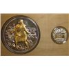 Columbus 500th Anniversary 16oz Silver 2 Coin Set.