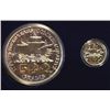 Columbus 500th Anniversary 16oz Silver 2 Coin Set.