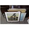 Image 1 : LOT OF 6 FRAMED PRINTS