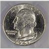 Image 2 : 1941 WASHINGTON QUARTER, PCGS MS-65  WHITE