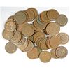 Image 1 : ( 50 ) INDIAN HEAD CENTS WITH FULL DATES AND FULL RIMS MANY PRE 1900 CENTS
