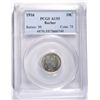 Image 1 : 1916 BARBER DIME PCGS AU55