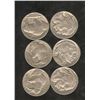 Image 1 : Roll 40 1935D Buffalo nickels F+