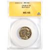 Image 1 : 1938-D BUFFALO NICKEL, ANACS MS-66  SUPERB