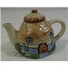 Image 1 : SMALL CERAMIC COTTAGE TEA POT