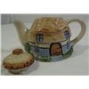 Image 2 : SMALL CERAMIC COTTAGE TEA POT