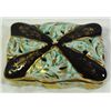Image 2 : HAND PAINTED JEWELRY BOX AND SMALL CERAMIC JEWELRY BOX