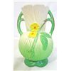 Image 1 : SMALL WELLER DOUBLE HANDEL ED VASE