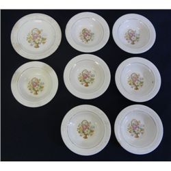 8 PIECE SALEM CHINA CO.DISH SET