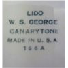 Image 3 : 4 VINTAGE LIDO W.S. GEORGE DISHES