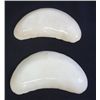 Image 2 : 2 VINTAGE CRESCENT SHAPED DISHES
