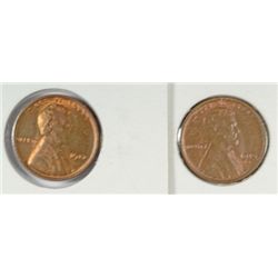 1913 & 16-D LINCOLN CENTS BOTH NICE AU/BU