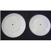 Image 2 : 2 ROSE PATTERNED PLATES