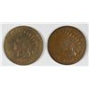 Image 1 : 1866 GOOD & 1867 GOOD INDIAN HEAD CENTS