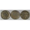 Image 1 : 3-1914 BUFFALO NICKELS "GRADING SET" (AG,VG,FINE)