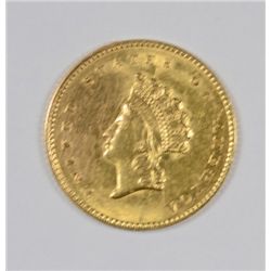 1855  TYPE 2 $1 GOLD  AU