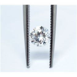 EGL Certified .71 Round Brilliant Cut Diamond SI2 F