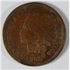 Image 1 : 1869 INDIAN HEAD CENT, F/VF