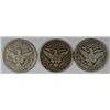 Image 2 : 1901-O VG, 1904-O VG, 1905-O GOOD BARBER HALF DOLLAR