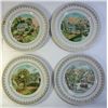 Image 1 : Currier Ives Four Seasons Plate Set