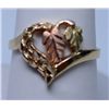 Image 2 : 10KT BLACK HILLS GOLD RING AND EARRING SET