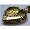 Image 3 : Beautiful 18K Yellow gold locket with Virgin Mary. Space for two pictures. NICE!