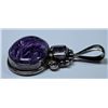 Image 2 : BEAUTIFUL STERLING SILVER AND PURPLE STONE PENDANT