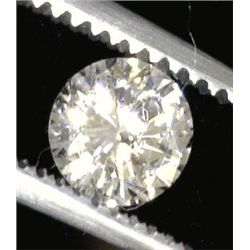 EGL Certified .40 Round Brilliant Cut SI2 E