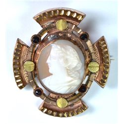 Antique Shell Cameo Circa 1910