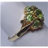 Image 2 : 14kt Yellow Gold Antique Peridot Ring