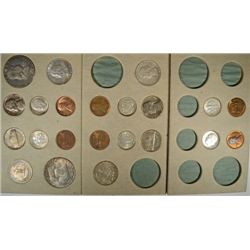 1955 U.S. MINT SET, ORIGINAL DOUBLE SET, GEMS