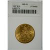 Image 1 : 1907 $10.00 LIBERTY GOLD, ANACS MS-63