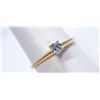 Image 1 : 14kt Round Brilliant Solitaire .35ct