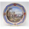 Image 1 : A late 19th century Vienna porcelain plate painted with a named scene 'Aufbruch zur Fagd' after W...