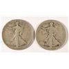 Image 1 : 2 BETTER WALKING LIBERTY HALF DOLLARS (19-D,21-S) AG-GOOD