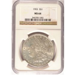 1903 MORGAN DOLLAR NGC MS64