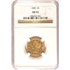 Image 1 : 1849 $5 GOLD LIBERTY NGC AU53